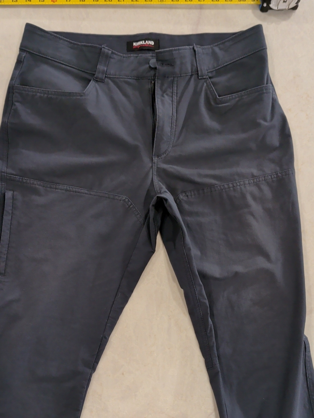 Kirkland Signature Men's Slate Gray Cargo Pants 34x30